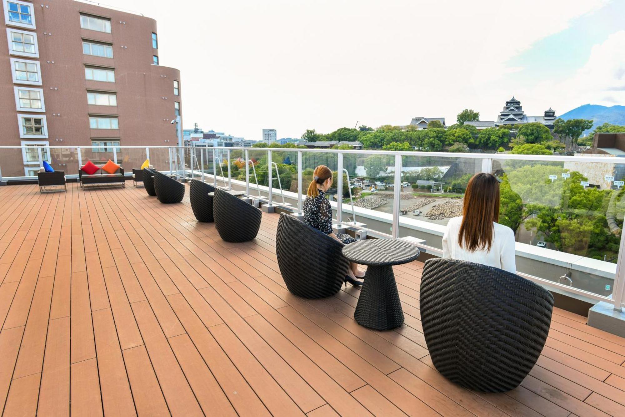 &And Comfy Hotel Kumamoto Jo View Esterno foto