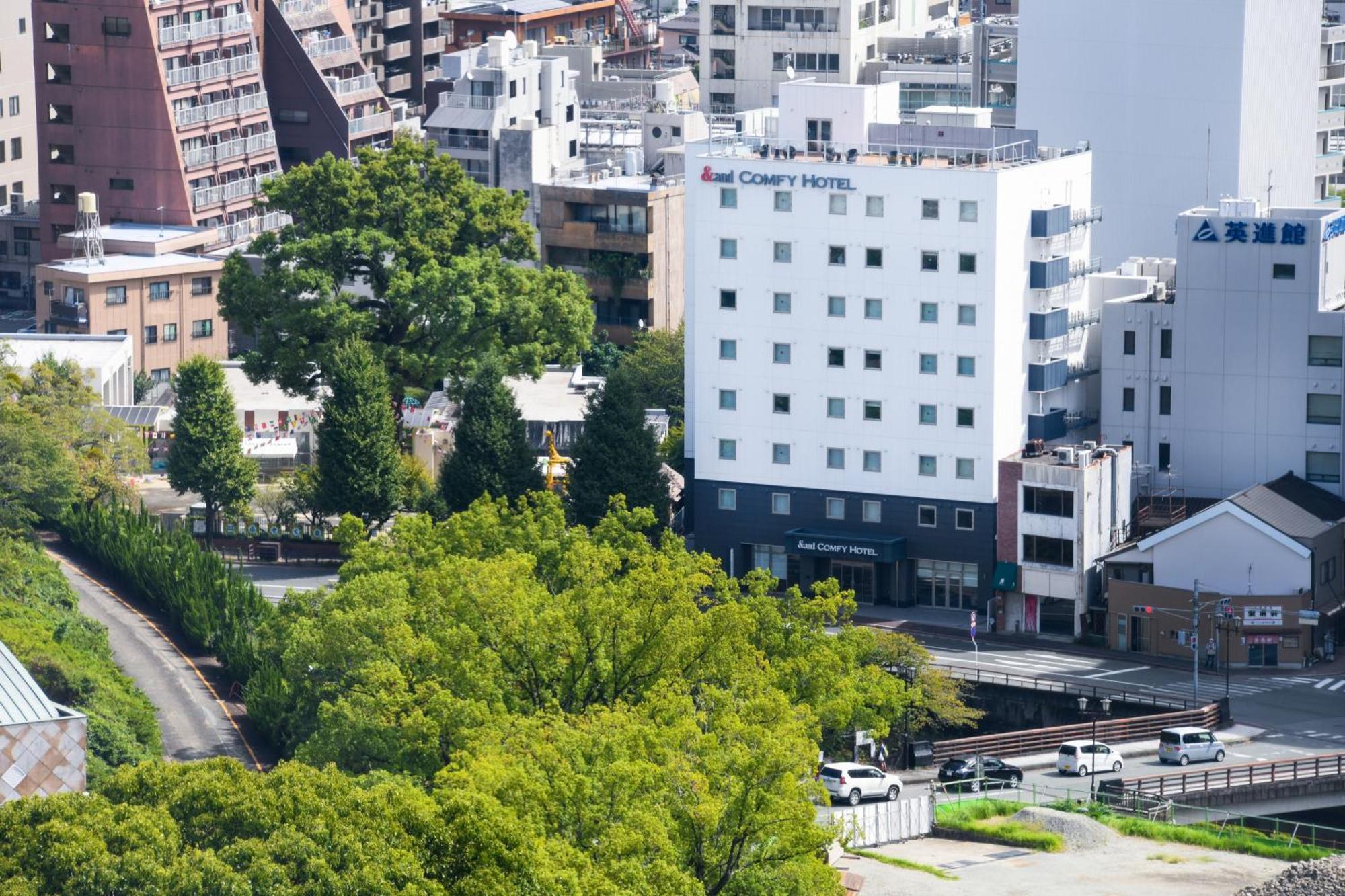 &And Comfy Hotel Kumamoto Jo View Esterno foto