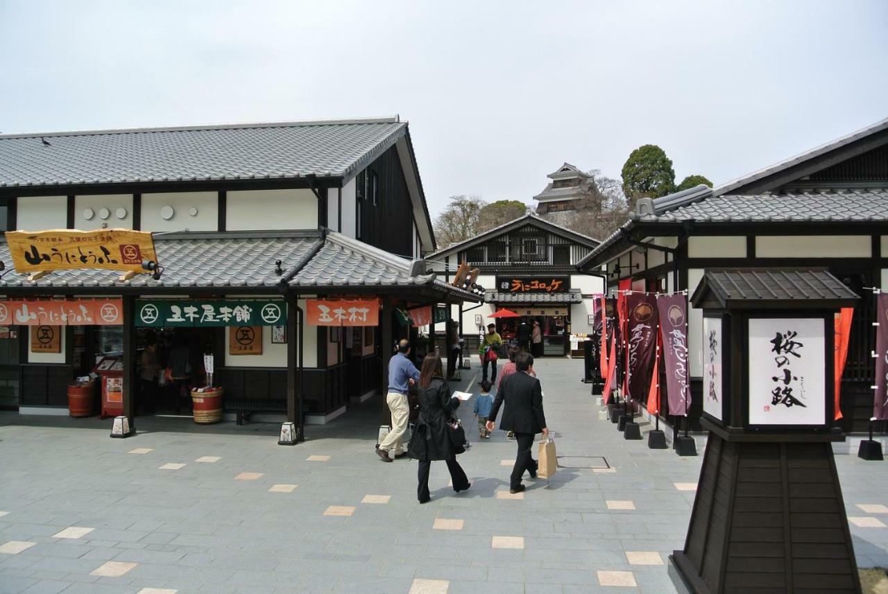&And Comfy Hotel Kumamoto Jo View Esterno foto